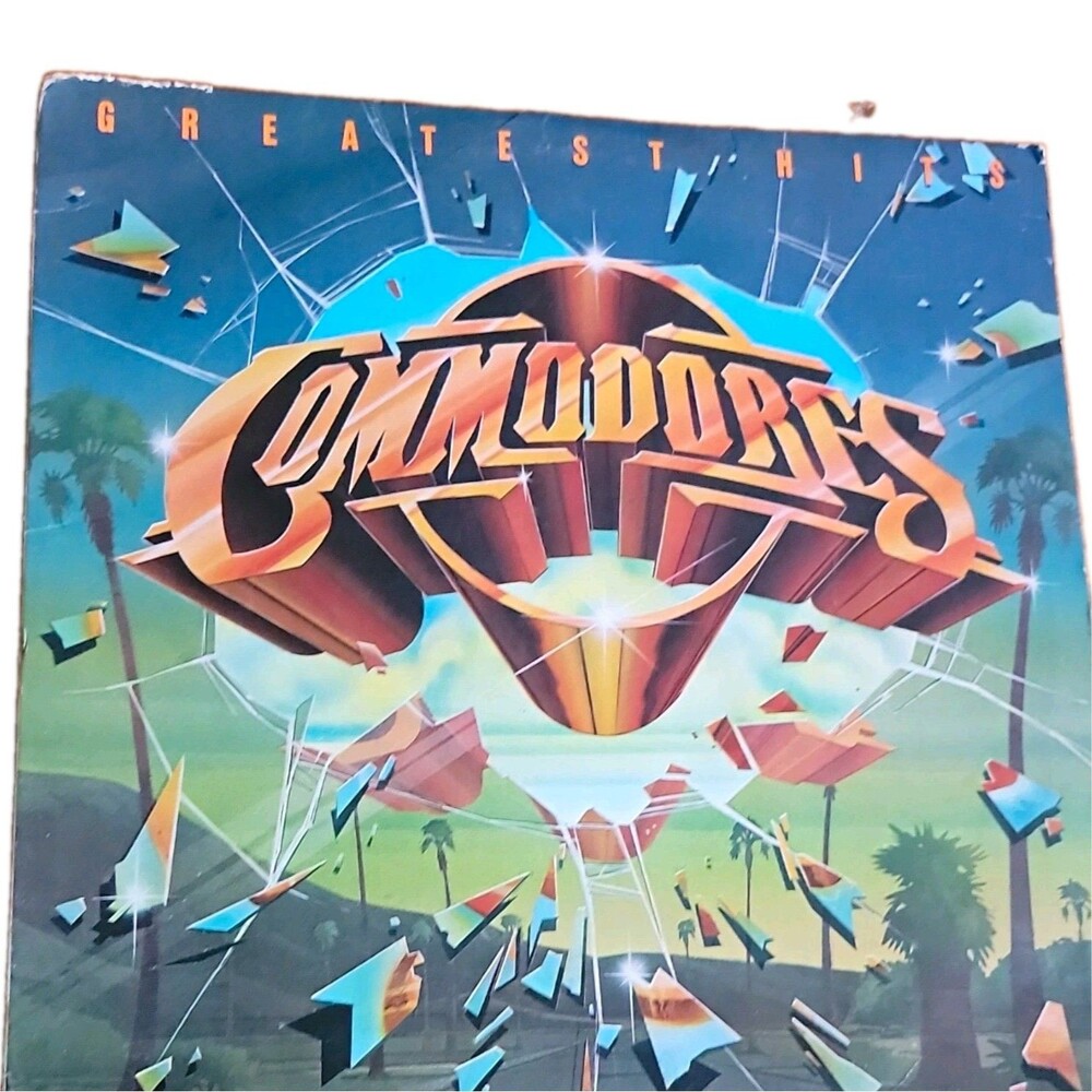 Commodores Greatest Hits Motown 1978 12" LP Vinyl M7-912 R1 Compilation